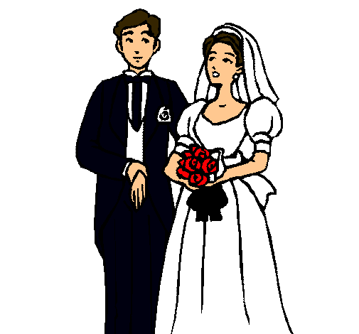 Dibujo Marido y mujer III pintado por pinki