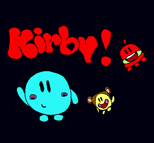 Dibujo Kirby 4 pintado por 37124