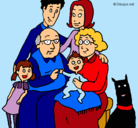 Dibujo Familia pintado por gxdfbxgf