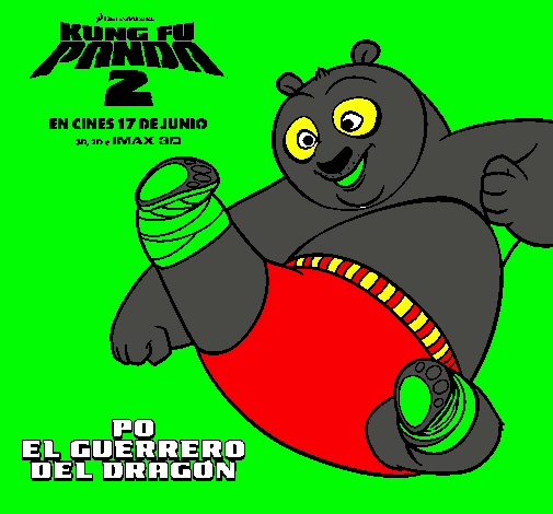 Po el guerrero del dragón