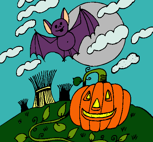 Paisaje de Halloween