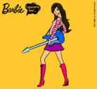 Dibujo Barbie la rockera pintado por franchu 