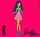 Dibujo Barbie Fashionista 3 pintado por KIOKO