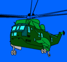 Dibujo Helicóptero al rescate pintado por wnkj