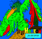 Dibujo Horton - Vlad pintado por mono