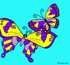 Dibujo Mariposas pintado por SheilaCF