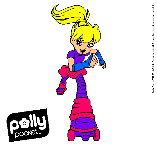 Dibujo Polly Pocket 18 pintado por naia