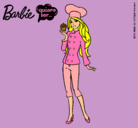 Dibujo Barbie de chef pintado por layla3114