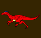 Dibujo Velociraptor pintado por yerik