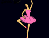Dibujo Barbie bailarina de ballet pintado por Anna2333