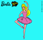 Dibujo Barbie bailarina de ballet pintado por xfbbhfyhrsyy