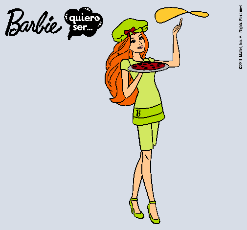 Barbie cocinera