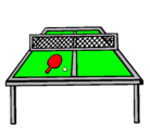 Dibujo Tenis de mesa pintado por 21345678890