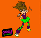 Dibujo Polly Pocket 2 pintado por noa363