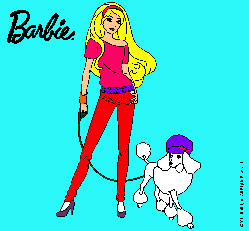 Barbie con look moderno