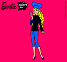 Dibujo Barbie de chef pintado por franchu 