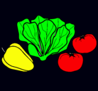 Dibujo Verduras pintado por BEIIA