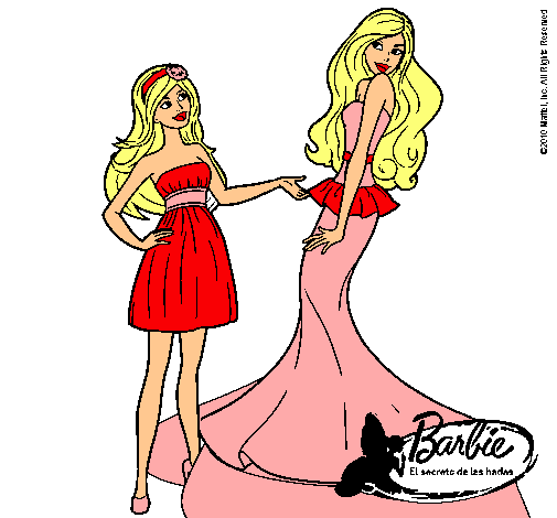 Barbie estrena vestido