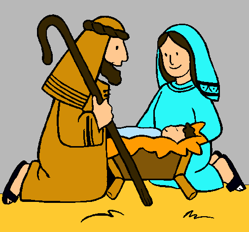 Dibujo Adoran al niño Jesús pintado por Dracumaria