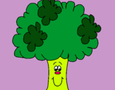 Dibujo Brócoli pintado por alondra12345