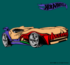 Dibujo Hot Wheels 3 pintado por serrano