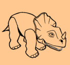 Dibujo Triceratops II pintado por JOSEANGELDE