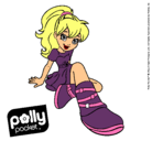 Dibujo Polly Pocket 9 pintado por laudano