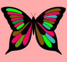 Dibujo Mariposa pintado por isabeldiazorteg