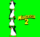 Dibujo Madagascar 2 Pingüinos pintado por Ramon10