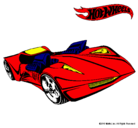 Dibujo Hot Wheels 4 pintado por matrix