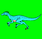 Dibujo Velociraptor pintado por Divy