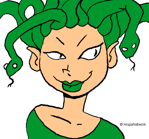 Mujer medusa