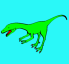 Dibujo Velociraptor II pintado por nikname