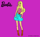 Dibujo Barbie veraniega pintado por jesuca