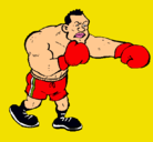 Dibujo Boxeador pintado por yeremi