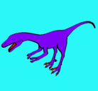 Dibujo Velociraptor II pintado por asdfghj