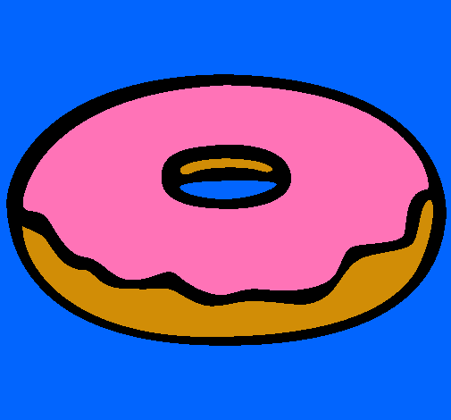 Dibujo Donuts pintado por nicolass