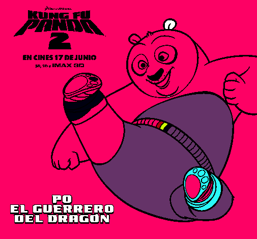 Po el guerrero del dragón