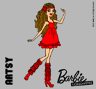 Dibujo Barbie Fashionista 1 pintado por olasila232