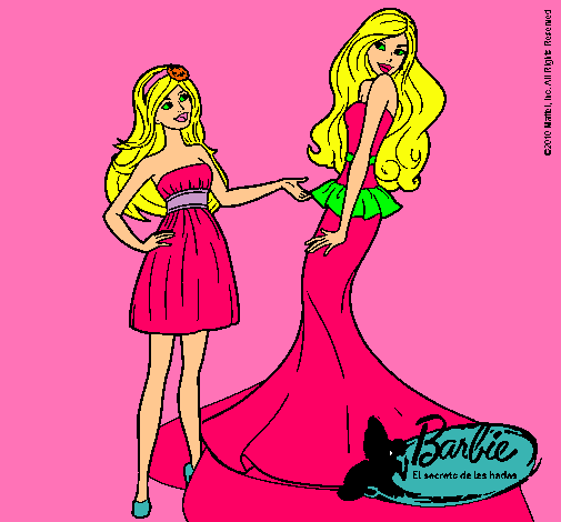 Barbie estrena vestido