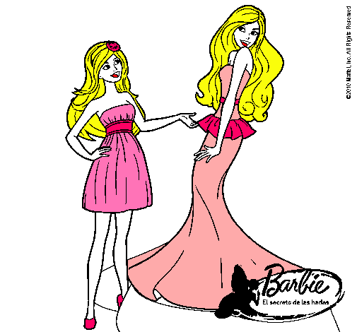 Barbie estrena vestido