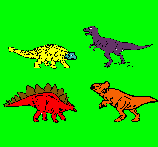 Dinosaurios de tierra