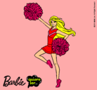 Dibujo Barbie animadora pintado por andrea7
