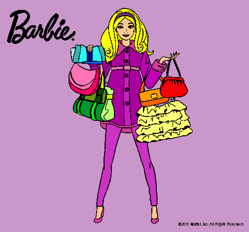 Barbie de compras