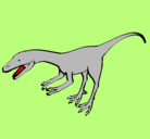 Dibujo Velociraptor II pintado por PILAR32