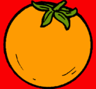Dibujo naranjas pintado por acosta