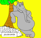 Dibujo Horton pintado por lilianita