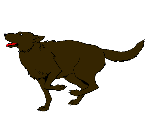 Dibujo Perro corriendo pintado por cheina7