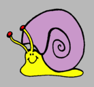 Dibujo Caracol  pintado por BOA69