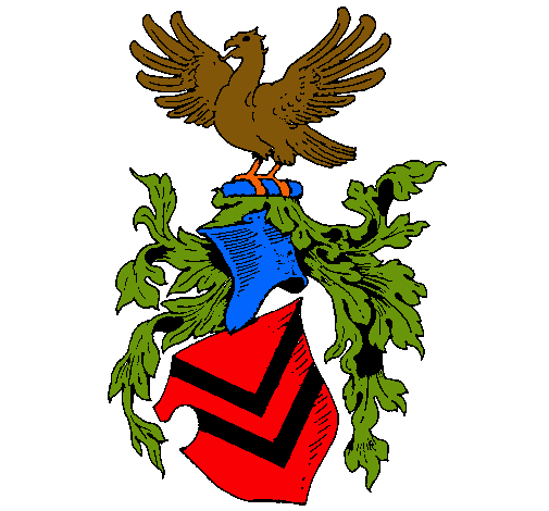 Escudo de armas y aguila 